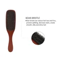 thumbnail image 4 of Natural Boar Bristle Beard Brush Men Facial Hair Cleaning Brush Professional Hairbrush Shaving Tools Beard Mustache Brushes No.6, 4 of 6