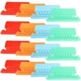 thumbnail image 2 of FRCOLOR Assorted Color Plastic File Tabs for Hanging Folders Ideal for Document Organization 40 Pieces, 2 of 10