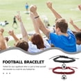 thumbnail image 4 of HONMEET Soccer Accessories Braided Wax String Bracelet for Party and Everyday Use 2Pcs, 4 of 6