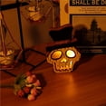 thumbnail image 2 of Toystoory Linterna de calabaza de Lámpara de gato de Halloween alimentada por Calavera de creativa Calabaza Lámpara LED Calabaza Iluminación navideña Toystoory HA012772-00, 2 of 6