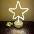 thumbnail image 2 of LED Neon Sign Decorative Lights Table Decoration Neon Lamp With Base For Kids Boy And Girl Bedroom Unique Gift For All Occasions (Warm White), 2 of 3