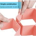thumbnail image 4 of SUNYOK Honeycomb Drawer Organizer Separator Adjustable Hexagon Drawer Organizer for Underwear Belt-Scarf Socks Organize（Pink）, 4 of 9
