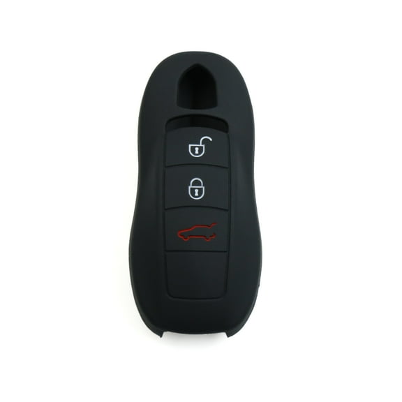 Silicone Remote Key Fob Case Cover for Porsche Macan Panamera Cayenne
