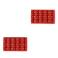thumbnail image 1 of Advancent Silicone DIY Mold Bakery Kitchen Gadget Tool Make Tools Cube Tray Accessories Ice Dessert Decorating Multi-slot Baking color chocolate 2Conjunto, 1 of 6