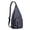 Black-14, variant on 4-Pockets Cross Body Bags for Woman Men,Cute Sea Life Sling Bag Chest Bag with Adjustable Strap Women's Crossbody Bags for Outdoors Hiking Traveling