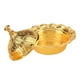 thumbnail image 5 of Gold Candy Dish Wear Resistant Snacks Dish Gold Floral Embossing Modern Simple Zinc Alloy Wide Applicability  for Wedding for Household ANGGREK Otros, 5 of 8