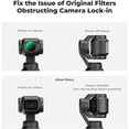 thumbnail image 5 of K&F CONCEPT Magnetic Variable Fader ND2-ND32 ND Filter and Black Diffusion 1/4 Filter 2 in 1 for DJI Osmo Pocket 3, Multi-Coated/HD Optical Glass, 5 of 7