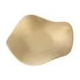 thumbnail image 2 of Fiudx Ofertas del día Galvanoplastia Esquina doblada Placas de joyería onduladas Placas de almacenamiento de forma irregular Placas de exhibición de cerámica Adornos Posando Placas de tiro, 2 of 6