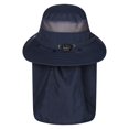 thumbnail image 2 of Men Women Outdoor Sports Quick Dry Fishing Flap Caps Wide Brim Sunshade Bucket Cap Sportswear, 2 of 7