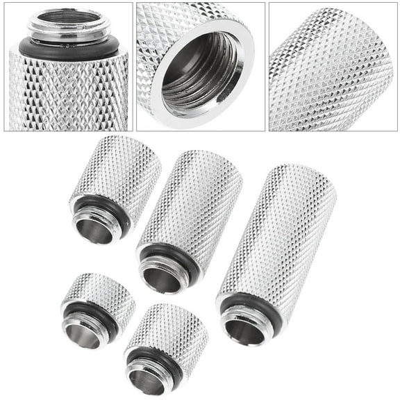 UPGRATOR Water Cooling Fittings 1 Set for Computer Components 0.59in