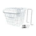 thumbnail image 5 of DimyFew Bike Front Basket Carrying Pannier Basket for Mountain Bike Road Bike Riding White, 5 of 9