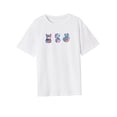 thumbnail image 4 of Camiseta para mujer verano clásico elegante casual cuello redondo camisa para mochilero L, 4 of 7