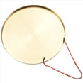 thumbnail image 3 of 2piezas 22cm Hand Gong Brass Copper Chapel Opera Percusión con Martillo de Juego Redondo, 3 of 5