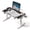 Black, variant on PHANCIR Height & Angle Adjustable Lap Desk, Folding Laptop Desk with USB Fan LED Light & Book Stand, Laptop Bed Tray with Cooling Fan for Home Office, Gray