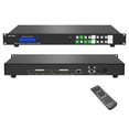 thumbnail image 1 of Conmutador matricial HDMI MT-VIKI 4K 4x4 con puerto LAN RS232 retroiluminado, 1 of 9