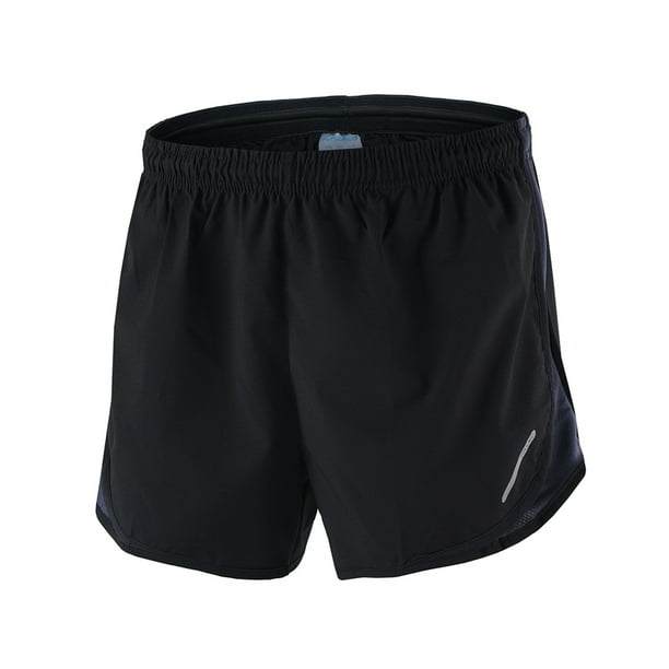 Pantalones cortos deportivos Hombres 2 en 1 Arsuxeo corriente del maratón en seco Pantalones cortos Arsuxeo Pantalones cortos deportivos