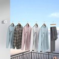 thumbnail image 5 of Retractable Washing Line Indoor, Clothes Line Retracting Hanging, Wall Mounted Clothes Line Indoors,4.2m, 5 of 5