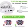 thumbnail image 4 of BringLED Interactive LED Wristband &atilde;2-Pack&atilde;- Rechargeable Sound-Activated Party Accessories, Multi-Color Light-Up for, 4 of 6