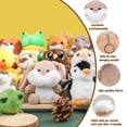 thumbnail image 3 of Set de animales de peluche Safari 12 piezas - Tiger Elephant Lion +, 3 of 7
