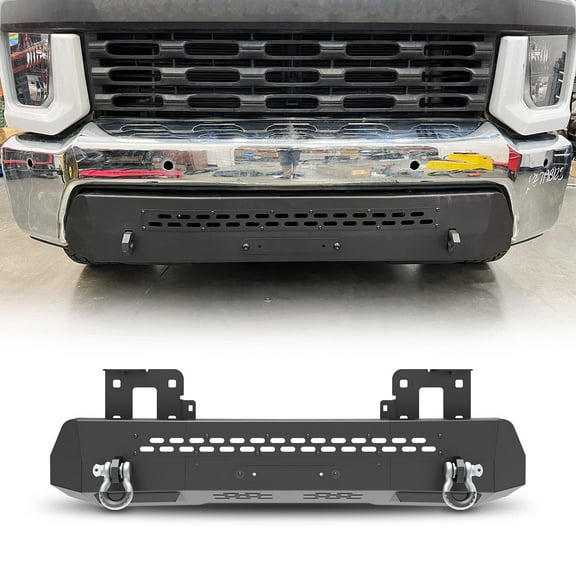 Front Bumper For 2020-2023 Chevy Silverado 2500/3500/2500 HD/3500 HD w/2*D-Rings