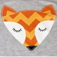 thumbnail image 3 of StylesILove Little Fox Unisex Baby Grey Romper (6-12 Months), 3 of 4