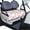 Flowers-1, variant on 51" x 31" Microfiber Golf Cart Seat Towel Blanket, Fits Standard Front Seats on EZGO, Club Car DS, Yamaha Drive, and Icon Golf Carts