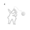 thumbnail image 2 of Christmas LED Star Bell Snowman Santa Suction Cup Fairy Light Home Window Decor, 2 of 9