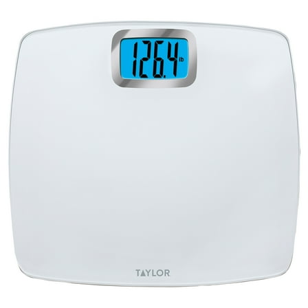 Taylor Digital Pure White Bathroom Scale
