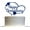 Blue, variant on Happy Anniversary Glitter Cake Topper, Party Decorations, Sturdy Doubled Sided Glitter, Acrylic Stick (Red)