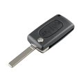 thumbnail image 3 of 2PCS 3 Button Replacement Fob Key Case Uncut Blades For Peugeot 207 307 407 308 607 For Citroen 3 Button Without Slot, 3 of 7