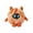 Orange, variant on Devil Cat Plush Cat Stuffed Animal Fluffy Stuffed Toy With Stylish Horn Design Soft Huggable Companion Ornament Ideal Gift For Daily Relaxation Home Decor Festival Present