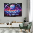 thumbnail image 2 of ONETECH  Galaxy Tapestry for Bedroom - Planet Tapestry Wall Hanging Psychedelic Tapestry for Bedroom Aesthetic - Mountain Wall Tapestry, Space Tapestry for Home Tapestry for Bedroom Decor, 2 of 7