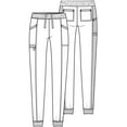 thumbnail image 5 of Dickies Women and Men Natural Rise Pant with 2 Pockets and Adjustable Drawstring, 83006, 5 of 8