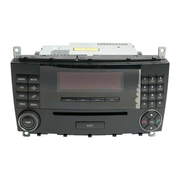 Restored 2001-07 Mercedes-Benz C240 AM FM Receiver Single-Disc CD Player A2038705189 (Refurbished)