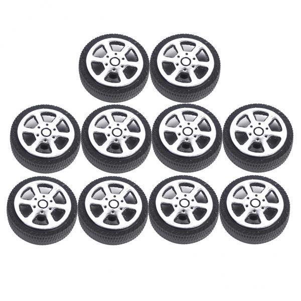 Conjunto de 8-80pack 10 Unidades de Ruedas de 30mm con 5 Brazos para Vehículo RC DIY Accs 8 piezas
