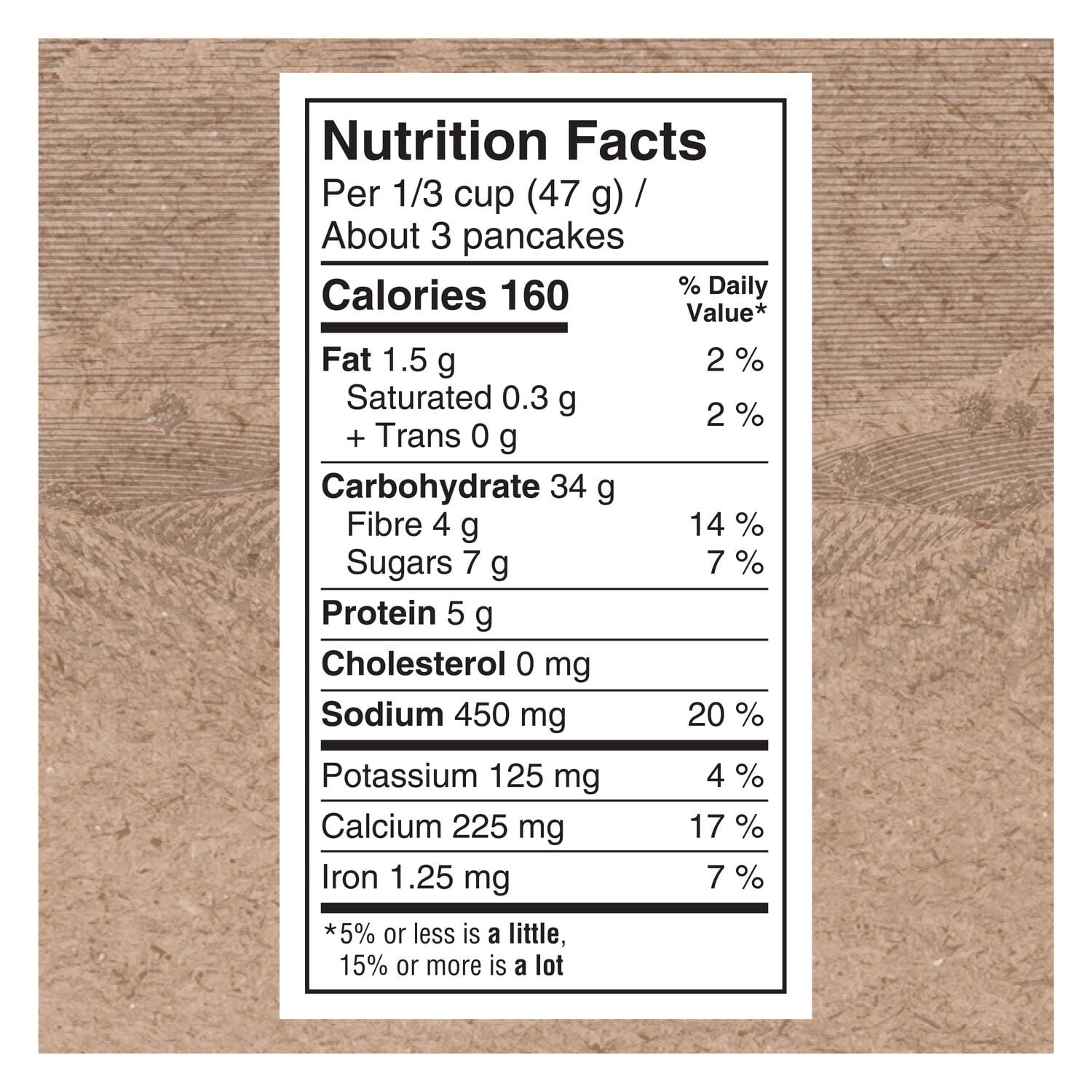 Quaker Farine d'avoine mélange à crêpes 725 g.