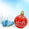 thumbnail image 6 of SDJMa Light Up PVC Inflatable Christmas Ball 23.6" Remote Inflatable Christmas Ball Glowing in The Dark Large Inflatable Decorated Ball for Christmas Yard Decoration,Indoor Outdoor Lawn Decor, 6 of 9