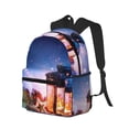 thumbnail image 2 of Fotbe Lantern On Snow With Christmas Lightweight Casual Laptop Backpack for Men and Women, Daily use Waterproof backpack, Backpack for College, 2 of 8