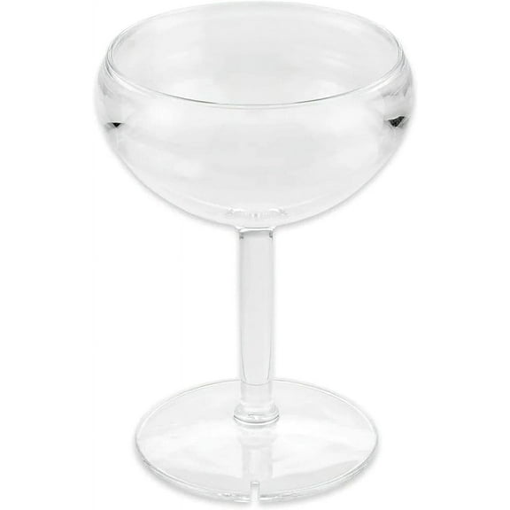 G.E.T. SW-1403-1-SAN-CL Heavy-Duty Shatterproof Plastic Margarita Glasses, BPA Free, 12 Ounce (Set of 12) 12 Ounce 12 Pack