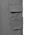 thumbnail image 6 of ClodeEU Cargo Pants for Women ,High Waisted Casual Work Pants ,Baggy Straight Leg Pants with Pockets Gray,Womens Plus S, 6 of 9