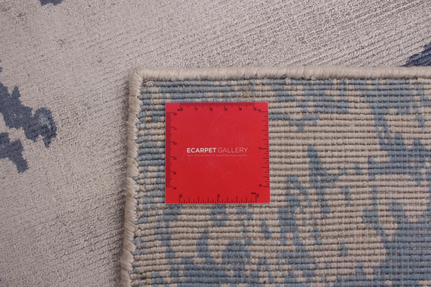 ECARPETGALLERY 4'10" x 7'5"  Transitional Galleria Hand Loomed Area Rug for Living Room, Dining Room and Bedroom in Blue