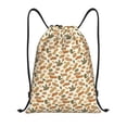 thumbnail image 1 of Saiise Set With Peanut Pattern Sports Drawstring Backpack - String Swim Gym Bag with Wet Proof Pocket for Women&Men-Small, 1 of 6