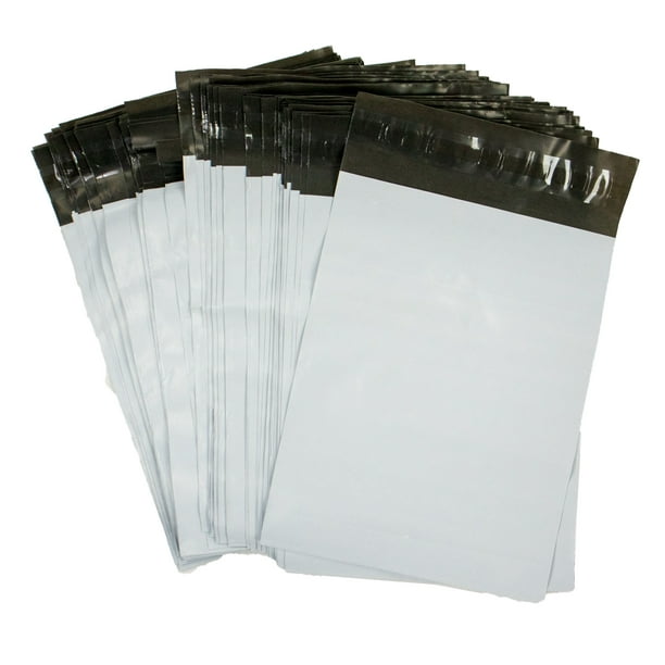 6 x 9 White Poly Mailer Envelopes Shipping Bags with Self Adhesive