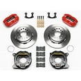 thumbnail image 6 of WILWOOD SLOTTED FRONT 14 SUPERLITE & REAR 11 DYNAPRO BIG BRAKE COMBO WITH FREE BRAKE LINES, PARKING BRAKE CABLE & FLUID, RED, For 1962-1972 DODGE & PLYMOUTH W/2.36 OFFSET & SNAP RING, 6 of 9