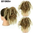 thumbnail image 2 of High Temperature Silk Synthetic Messy Bun Wig with Elastic Band Natural Fiber Hairpiece, 2 of 4