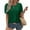 Green, variant on Summer Shirts for Women, ZHUGeLI Fashion Women's Casual Solid Color Short Sleeve Round-Neck Blouses Shirts