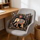 thumbnail image 4 of Yunuuuoa Vintage Bohemian Elephant Throw Pillow Cover Polyester Decorative Sofa Bedroom Home Decor Accent Cushion Case Washable, 4 of 6