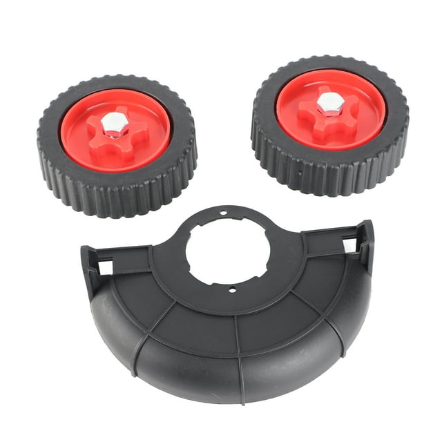 Roue de Support pour Tondeuse à Gazon, Petite Légère Installation Facile Roues Universelles Portables pour Coupe-Bordures