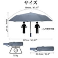 thumbnail image 2 of Unique Bargains Automatic Collapsible Windproof Folding Umbrella Light Blue, 2 of 6