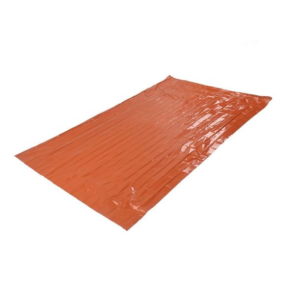 Thermal Emergency Blanket, Light Weight Emergency Blanket Orange For Camping
